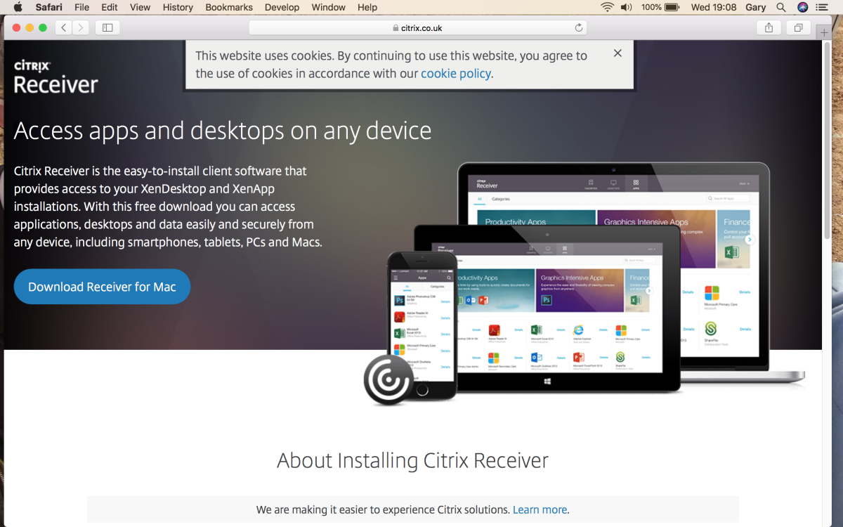 Citrix Receiver For Mac