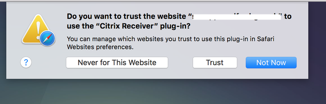 Citrix Receiver For Mac